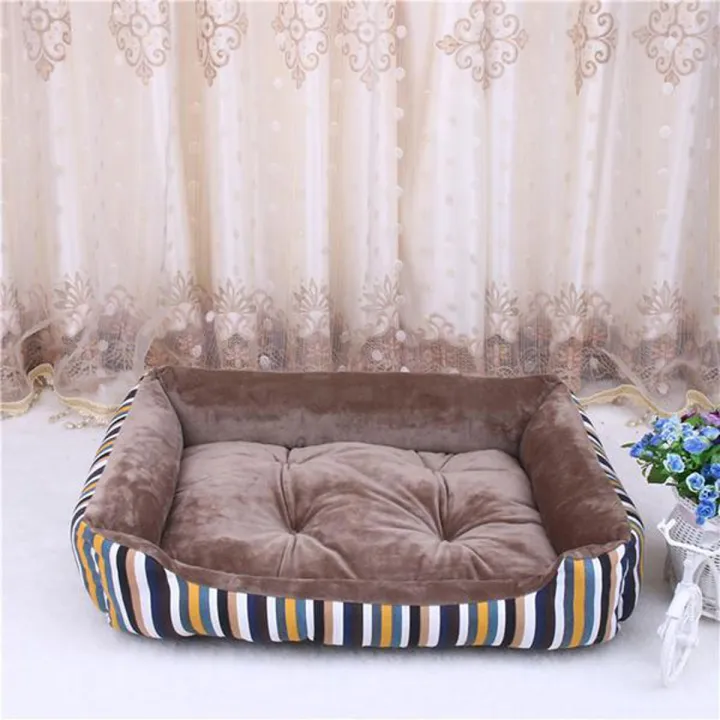4 Size Choice Pet Supplies Washable Resist Dirty and Bit Canvas Pet Pad Cat Dog Puppy Mat Bed70CM Khaki - 70cm {Khaki}
