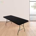 Stretch Fabric Table Top Cap Cover Table Cloth for Banquet Picnic Wedding.