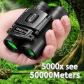 5000x25 50000m Zoom BAK4 HD Telescope Professional Powerful Binoculars Long Range Portable Monocular Optics For Camping Outdoor. 