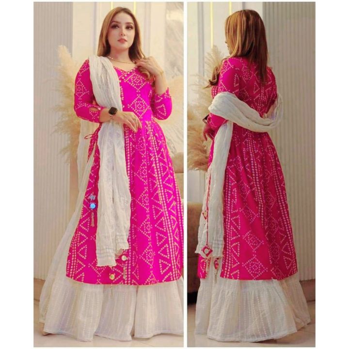 Naira cut Dress Readymade exclusive Anarakali three piece gown