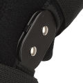 Knee Pads, Meniscus Protection One Piece Buckle Hinged Knee Pad 2 Aluminum Support Strips Soft Spacer for Outdoor for Male for Female. 