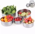 Protect Fresh Stainless Steel Food Box With Plastic Lids - Keep Your Food Fresh And Secure With Stainless Steel Food Box Set. 