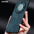 for Honor X9b 5G Case Soft PU Leather Camera Protect Matte Back Cover.