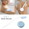 Long Handled Lotion Oil Cream Applicator Head Body Bath Brush Back Rubbing Scrub Supplies Bath Brush Leg Tools Massager Sho V0V3.