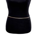 Indian Snake Chain Waist Body Jewelry Accessory Simple Africa Fashion Belly Belt Gold Color Necklace for Women Waistband.