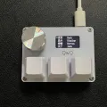 For SayoDevice OSU O3C Rapid Trigger Mini Keyboard Custom Screen 3 4 Key Konb Copy Paste Programming Macro Gaming Keypad. 