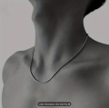 Stylish Men Stainless Steel Flat Snake Neck Chain.