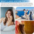 Lightdow 85mm F1.8 Medium Telephoto Manual Focus Full Frame Portrait Lens for Sony Nikon Canon EOS 600D 550D 700D 6D 7D Camera. 