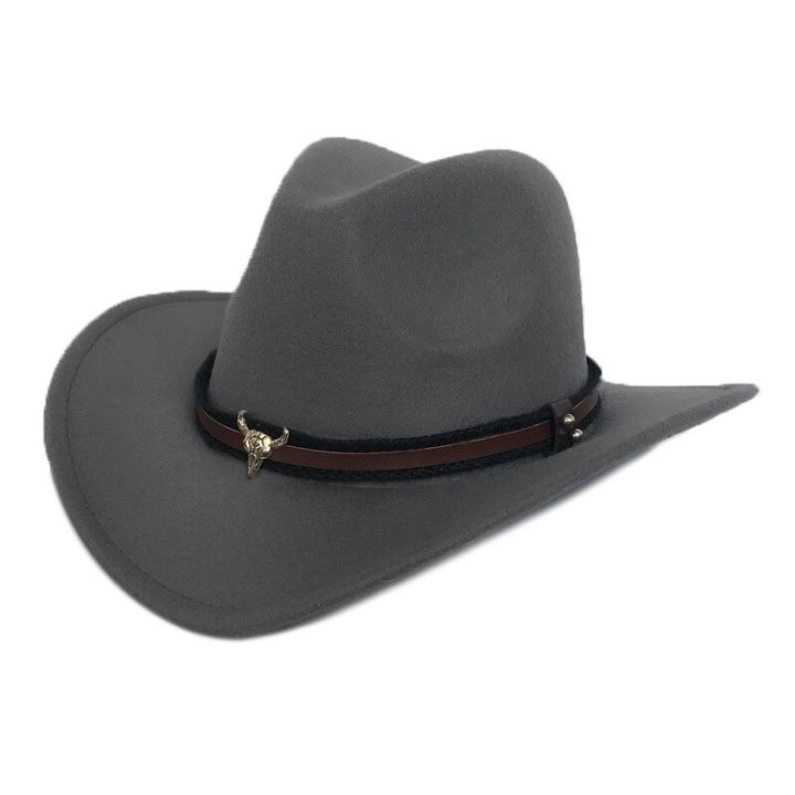%EF%BC%88NEW%EF%BC%89Fibonacci%20West%20Cowboy%20Hat%20Fashion%20Wool%20Felt%20Metal%20Bull%20Head%20Decoration%20Sombrero%20Men%20Women%20Cap%20-%20Image%202