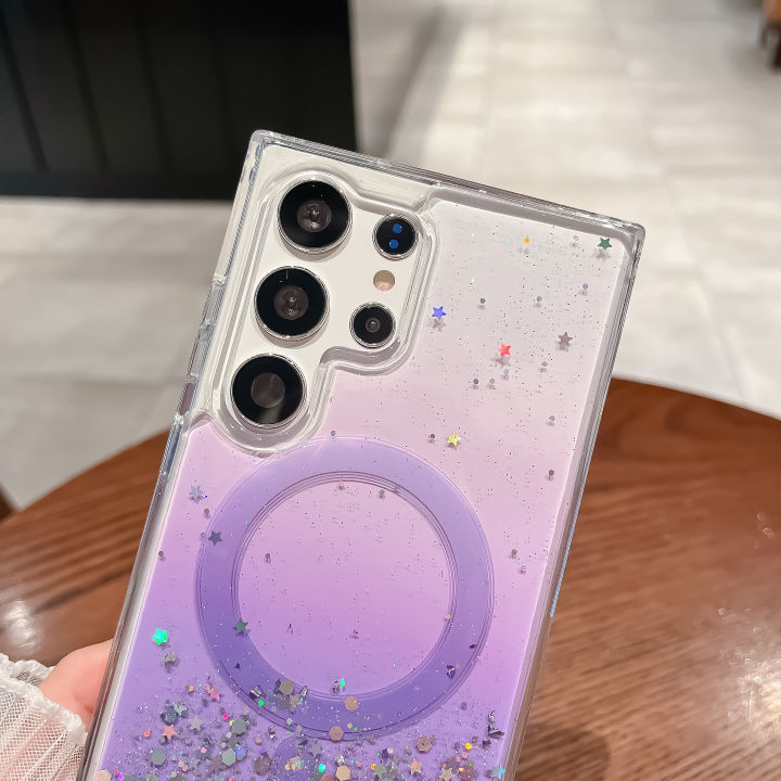 %E3%80%90Bestseller%20Alert%E3%80%91%20Olige%20Case%20For%20Galaxy%20S22%20Plus%20S22%20Ultra%20S23%20Plus%20S23%20Ultra%20S23%20FE%20S24%20Plus%20S24%20Ultra%20S25%20Plus%20S25%20Ultra%20New%202-in-1%20Gradient%20Glitter%20Drip%20Magnetic%20Phone%20Case%20Back%20Cover%20-%20Image%208