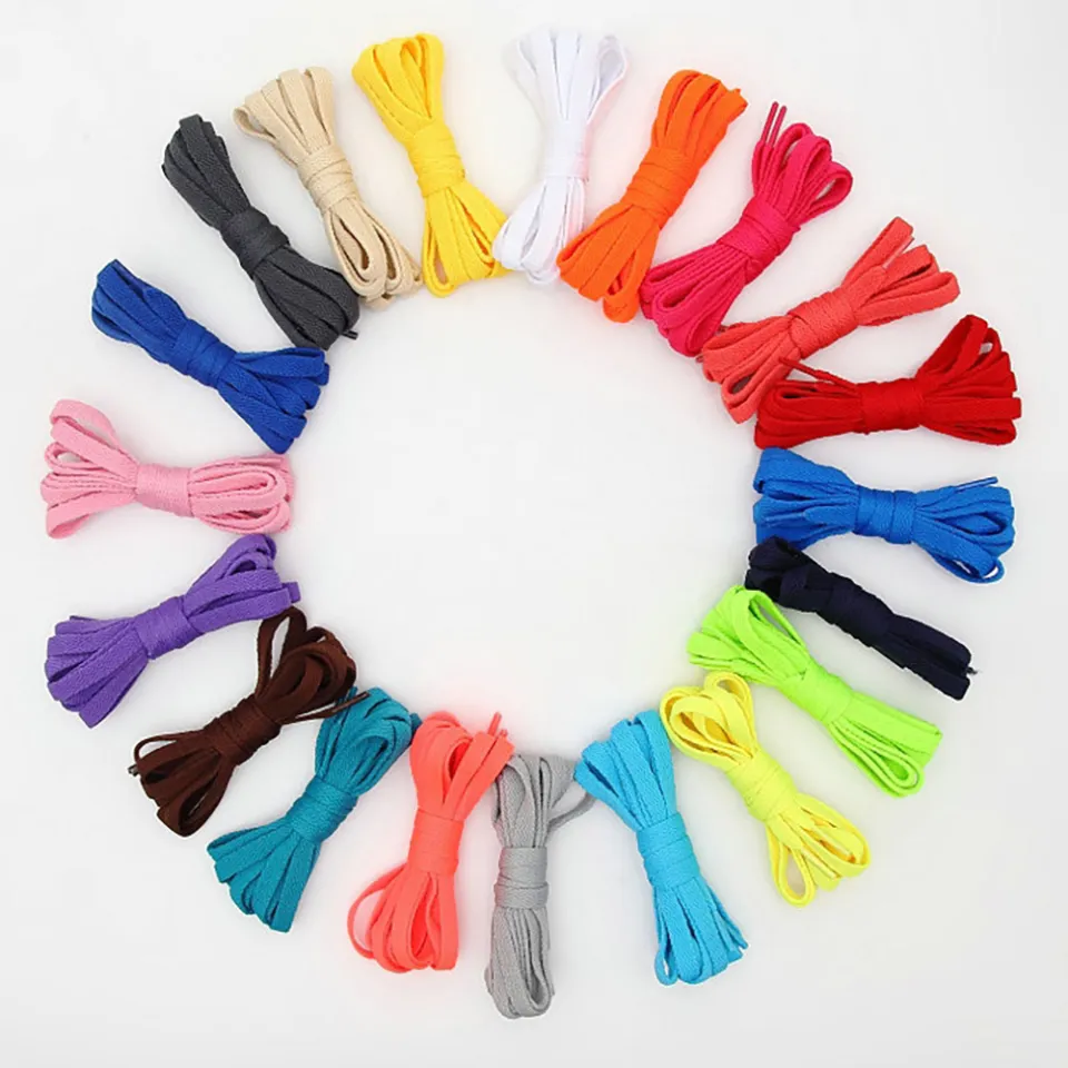 120cm Flat Sport Boot lace Sneaker Bootlaces Shoelaces Shoe
