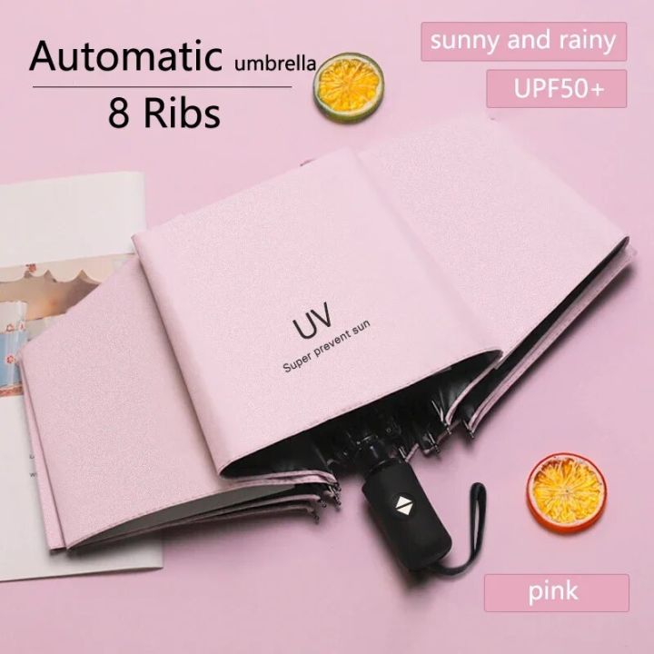 MOONBIFFY%20Fully%20Automatic%20UV%20Umbrella%20Daisy%20Sunscreen%20Sunshade%20Umbrella%203-fold%208%20Ribs%20Sunny%20Rain%20Day%20Folding%20Parasol%20Umbrella%20-%20Image%207