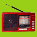RK Super RK-908 High Quality AC/DC 8 Band (FM/AM/SW1-6) Radio with USB/SD Player. 