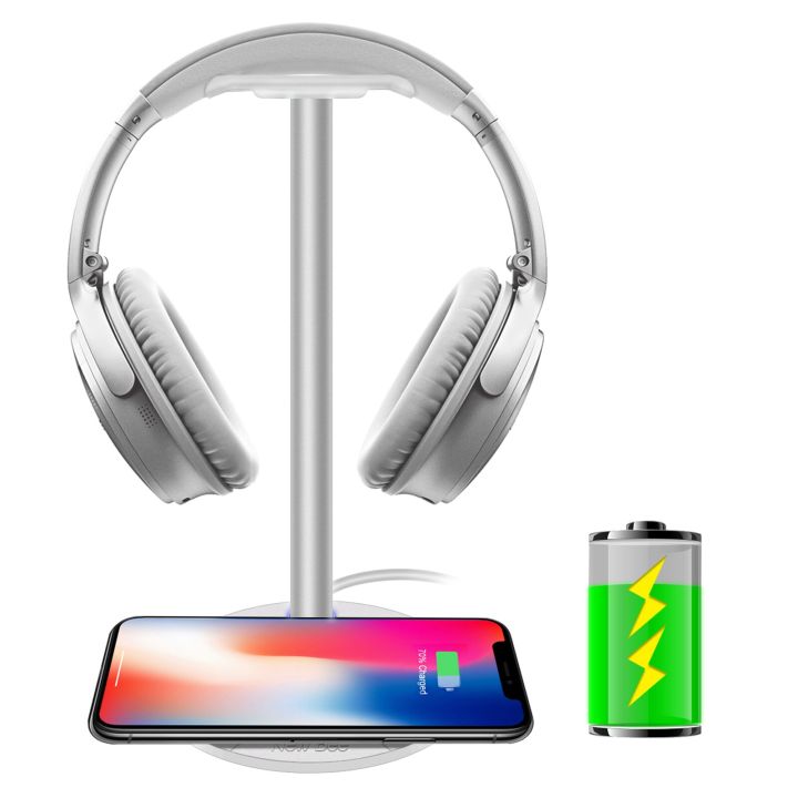 NEWLink%20Dream%20Fast%20Wireless%20Charging%20with%20Headphone%20Stand%202-in-1%2010W%20Wireless%20Charger%20Pad%20Headset%20Holder%20for%20PC%20Accessories%20Desk%20-%20Image%202