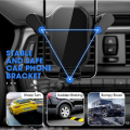Universal Air Vent Car Phone Holder 360° Rotation Adjustment Gravity Mobile Phone Stand Car Air Outlet Bracket for 4-7 Inches Phone.