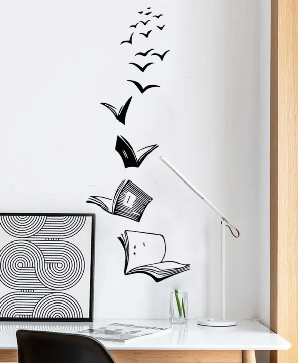 Open%20Books%20Fly%20Birds%20Wall%20Sticker%20Library%20Classroom%20Home%20Bedroom%20Wall%20Decal%20-%20Image%202