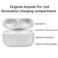 Original Apple Air pods 1/2/3 original charging compartment ,Bluetooth headset wireless charging case, Available for Airpods Pro. 