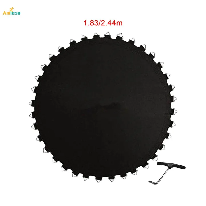 Trampoline%20Mat%20Jumping%20Mat%20Accessories%20Thick%20Round%20Reusable%20Easy%20to%20Install%20Shock%20For%206FT%2036%20Buckle%20-%20Image%204