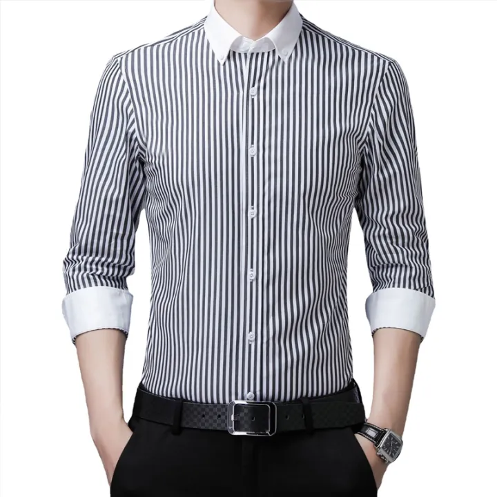 Quality%20all%20cotton%20striped%20long%20sleeved%20shirt,%20versatile%20business%20and%20casual%20men's%20top,%20cardigan%20shirt%20-%20Image%206