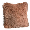 Cushion Cover Fluffy Widely Applied Square Shaped Decorative Plush Sofa Pillowcases for Couch. 