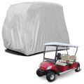 4 Passenger Golf Cart Cover 210D Oxford Waterproof Dustproof Roof Enclosure Rain Cover for EZ GO, Club Car, Yamaha.