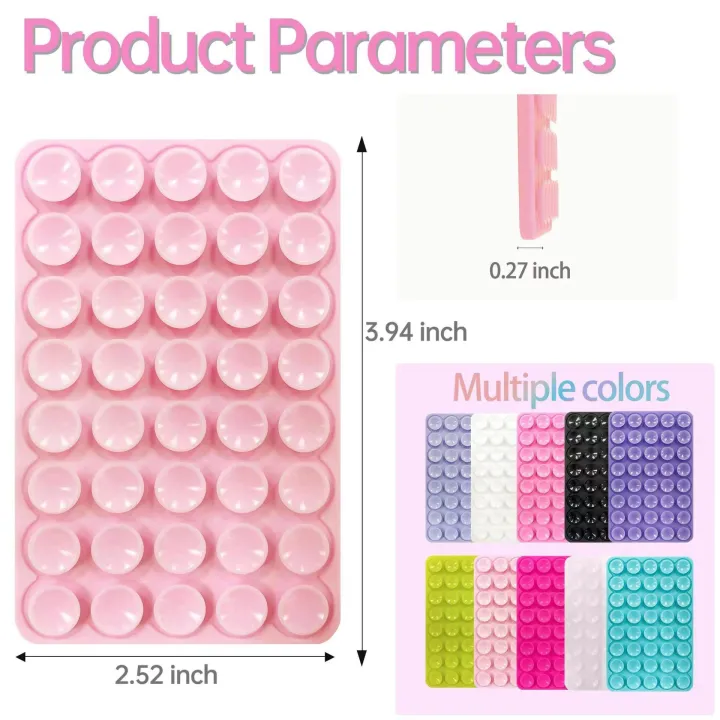 2%20Pack%20Suction%20Cup%20Phone%20Case%20Mount%20Double-Sided,Silicon%20Sticky%20Phone%20Stand%20for%20iPhone%20and%20Android,%20Hands-Free%20Strong%20Grip%20Holder%20for%20Selfies%20and%20Videos%20-%20Image%202