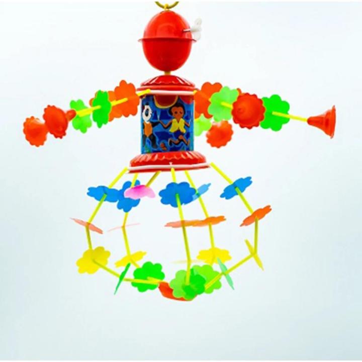 Merry Go Round Musical and Visual Toy for Kids Multicolor-1 piece
