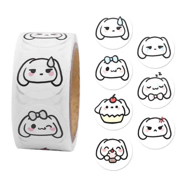 200Pcs/Roll%20Sanrio%20Mymelody%20Kuromi%20Cartoon%20Sticker%20Hand%20Account%20Stationery%20Cute%20Kawaii%20Toys%20Gifts%20Decoration%20Stickers%20-%20Image%209