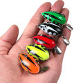 Umpan Katak 4cm/5.6g Soft Frog Fishing Lure Mini Soft Lure Double Hooks Top Water Ray Frog Artificial Bait Eatop. 