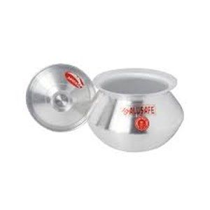 Aluminum Rice Hari 07 inch( WHIT LID ) ( 1 PIC )