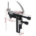 Microscope Attachable Mechanical Stage X-Y Moveable Caliper Vernier With Scale.