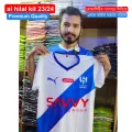 Premium White color Al Hilal SFC 2023-24 Away Kit - AL Hill White jersey 2023. 