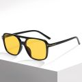 Vintage Square Sunglasses Women Retro Brand Mirror Sun Glasses Female Black Yellow Fashion Candy Colors Oculos De Sol Feminino. 