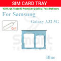 Samsung Galaxy A32 5G Sim Tray Micro SD Card Slot with Sim Ejector Pin Replacement Part. 