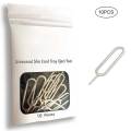 10pcs Slim Sim Card Tray Pin Eject Removal Tool Needle Opener Ejector for Most Smartphone FOU99. 