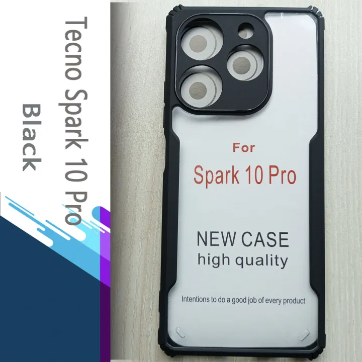 Yonpor%20ShockProof%20Case%20For%20Tecno%20Spark%2010%20Pro%20-%20Transparent%20Silica%20Gel%20Matte%20Slim%20Thin%20Back%20Cover%20Phone%20Case%20With%20Bumper%20-%20Image%202