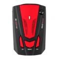 Car Radar Detector 360 Degrees Speed Radar Long Range Voice Alert Laser Radar Detector V7/12V Speed Voice Alarm for Vehicles-Red.