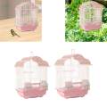 Bird Cage Pet Supplies Travel Birds Cage for Canary Small Birds African Grey. 