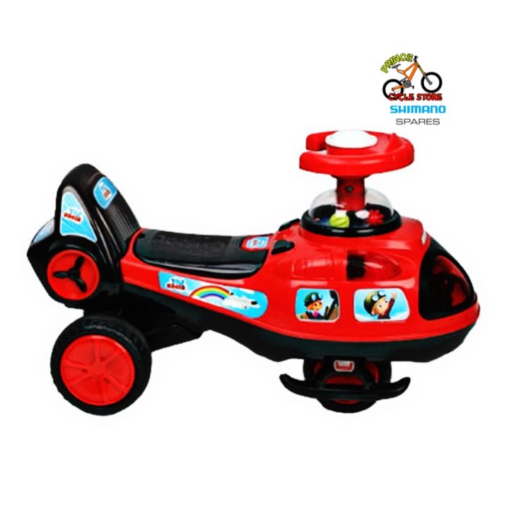 RFL Jim & Jolly Sky Rider For Baby & Kids - Red & Black With Music ...