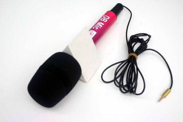 Db%20Journalist/Reporters%20Microphone%20Wooden%20body%20for%20Mobile%20Phone%20With%20black%20Filtering%20Foam%203.5Mm%204%20Pole%20jack%20-%20Image%205