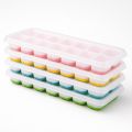 Ice Silicone Cube Tray Grid 14 – BPA-Free Flexible & Reusable Mold (Multicolor) 1pcs. 