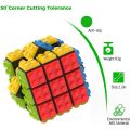 Speed Magic Cube 3x3 Build-on Brick Magic Cube Brain Teaser Puzzle and Bricks Toy in 1 for Kids Gift. 