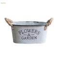 Planter Pot with Handle Hanging Planters Bonsai Pots for Countryside Outdoor Home Garden.