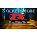 Sticker For Bike | gsxR Logo | Best Quality  Sticker For Bike Decal  And Decoration ( Sticker_Mode ). 