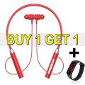 Earphones Magnetic Bluetooth (Buy One Get One Free)5.0 Hanging Neck In Ear Wireless Headphones With Microphone.