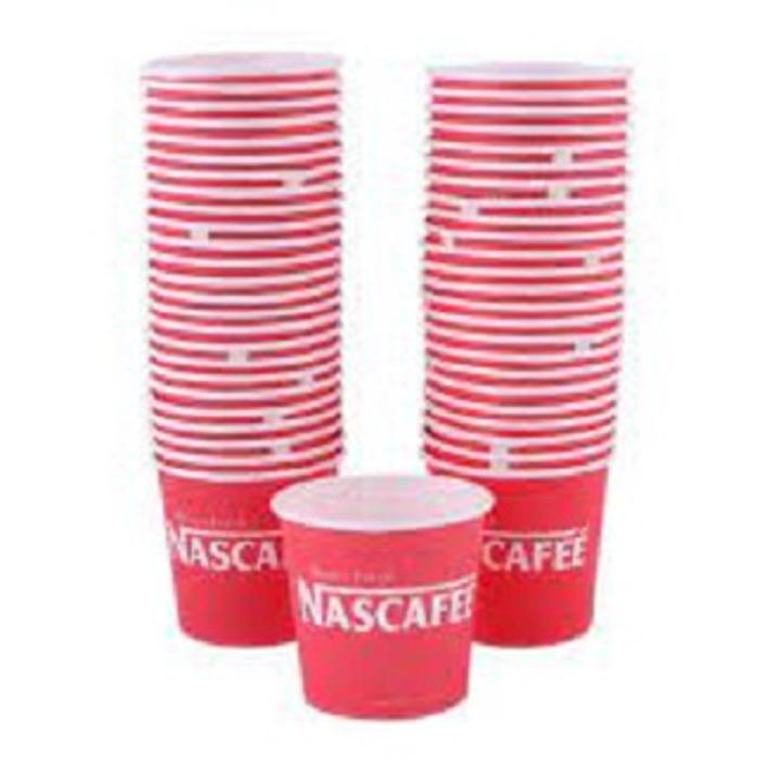 One time Disposable, Plastic, paper cup ,Glass – 150mL . 50 pices ...