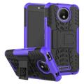 Back Cover for Moto C Plus / C+ Hybrid Slim Fit Phone Case. 