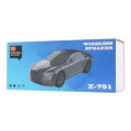 X-701 Car-Shaped Wireless Bluetooth Speaker – High Bass, LED, Mic, USB/TF/AUX Support. 