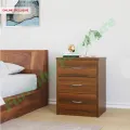 Torrie Engineered Wood MDF Laminated Board Nightstand Bed Side Table with 1 locker Drawer,  Cash Table, Bed Side Table Classic 24/16''. 