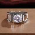 Wedding Ring Ring Wedding Jewelry Men's Knot Luxury Men's Ring 925 Sterling Silver 8mm Lab Diamond Setcosplay. 